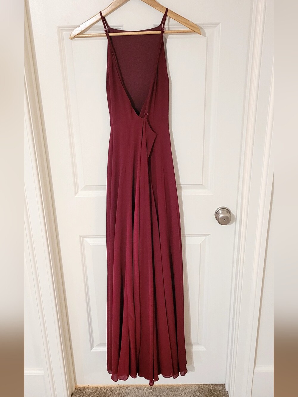 Mythical Kind of Love Wine Red Maxi Dress - Picture 6 of 10